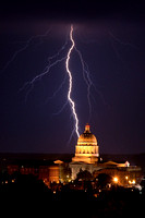 Capitol Lightning Strike